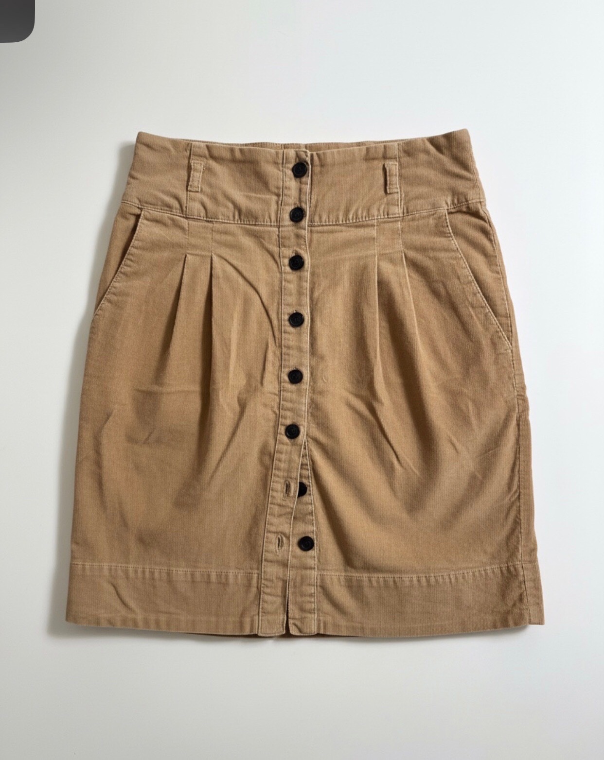 Jupe courte de la marque Zara En vélour 