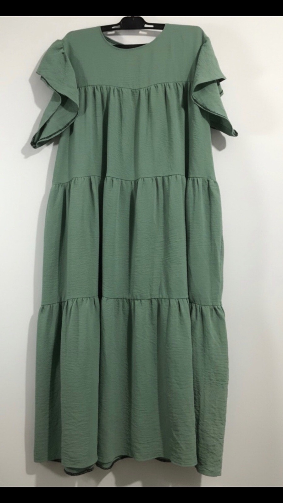 Robe femme vert doux oversize