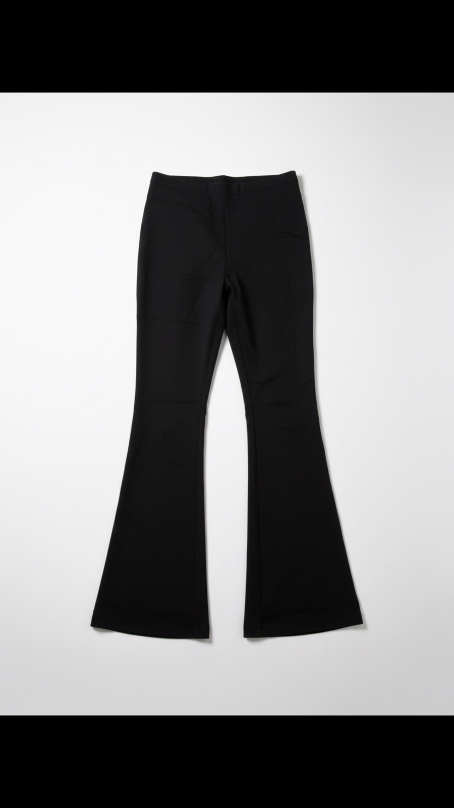 Pantalon pattes d'éléphant noir 