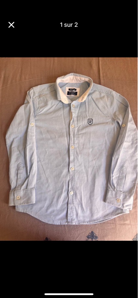 Chemise garcon