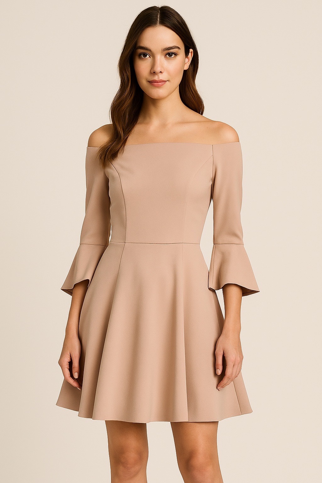 Robe rose nude taille 38