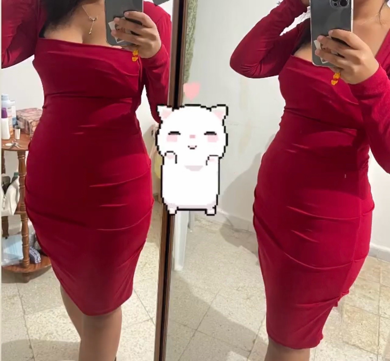 Robe rouge