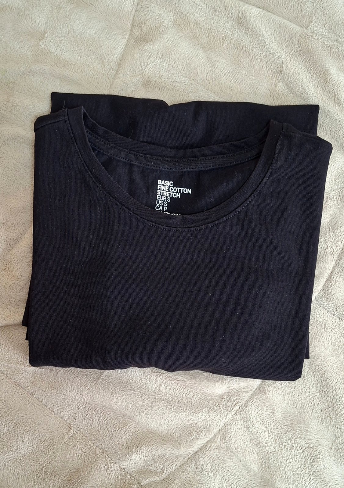 T-shirt H&M basique noir 