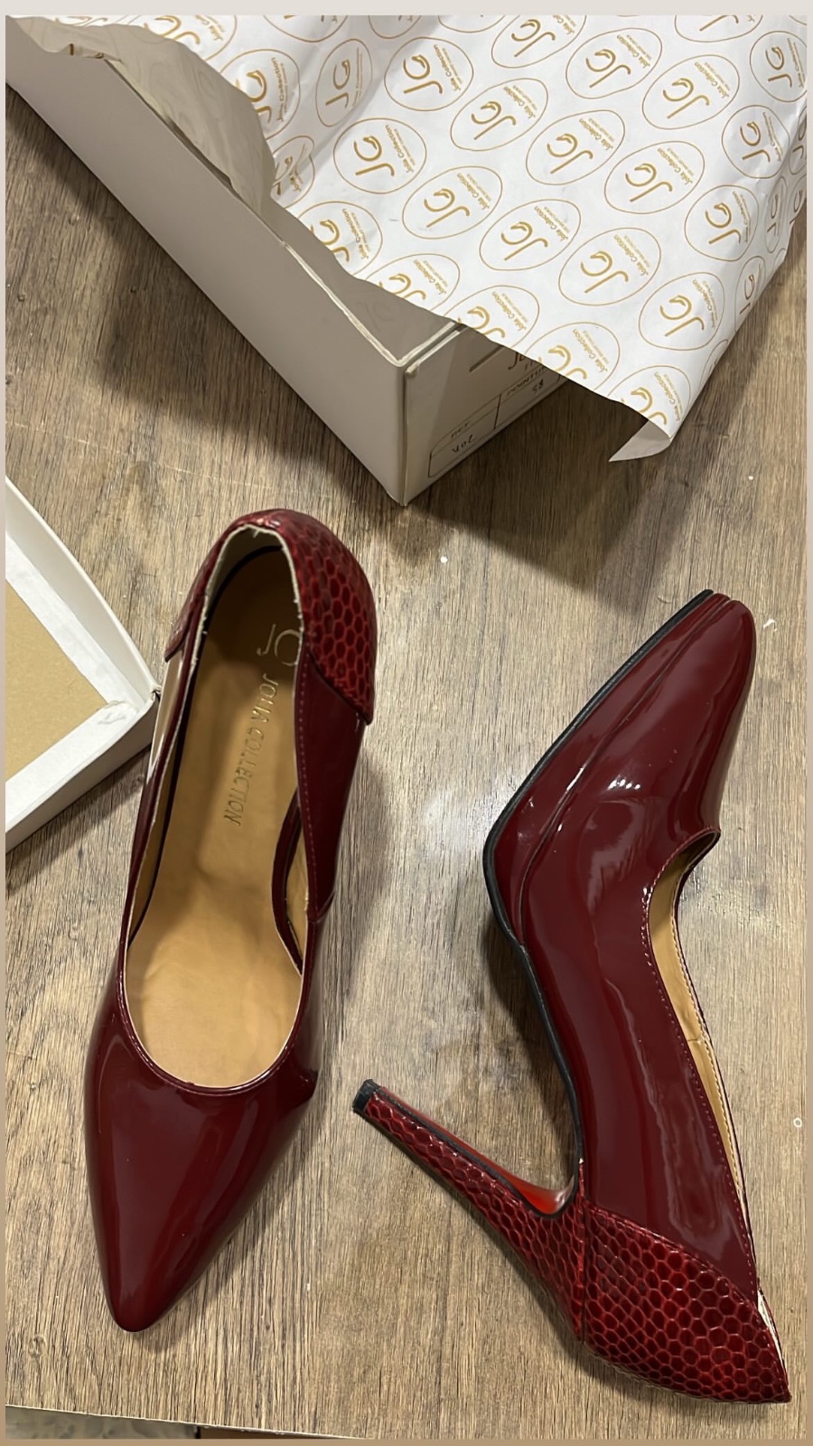 Escarpin vernis