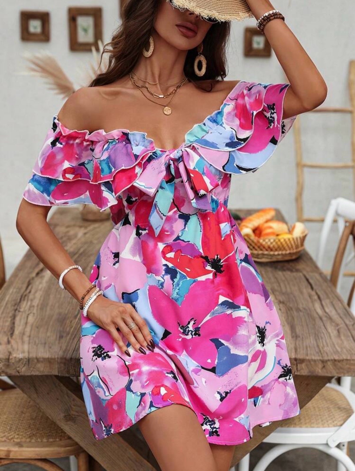 Robe fleurie 