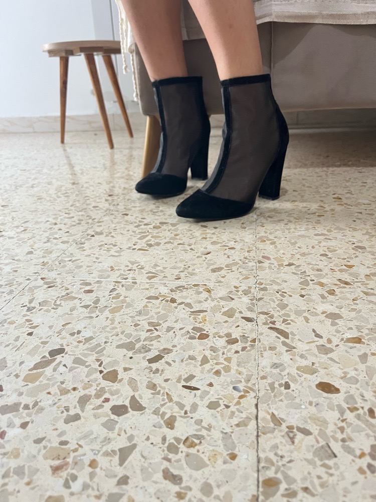 Bottines bi-matière
