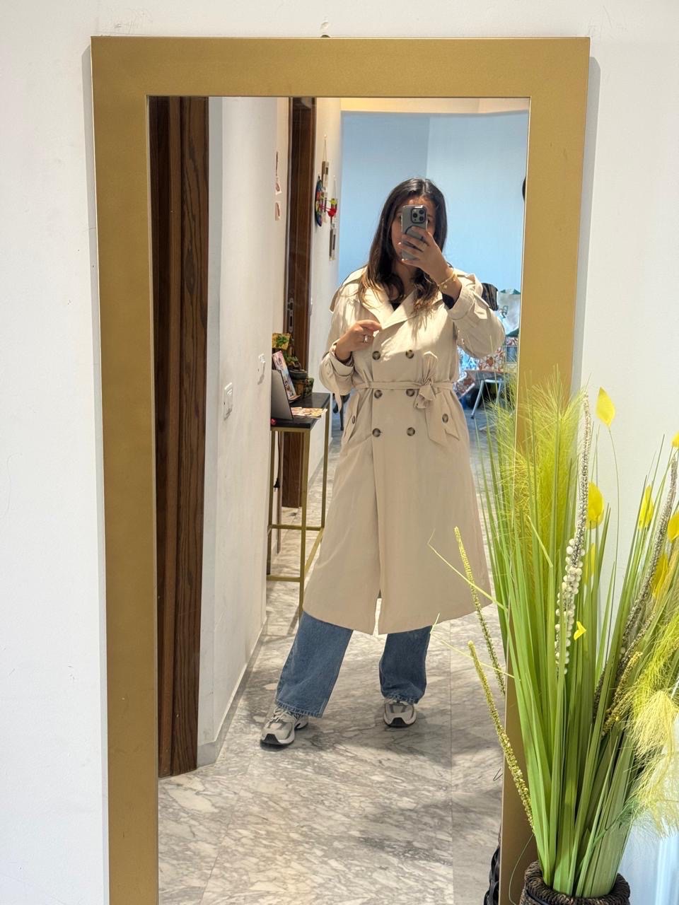 Trench beige comme neuf