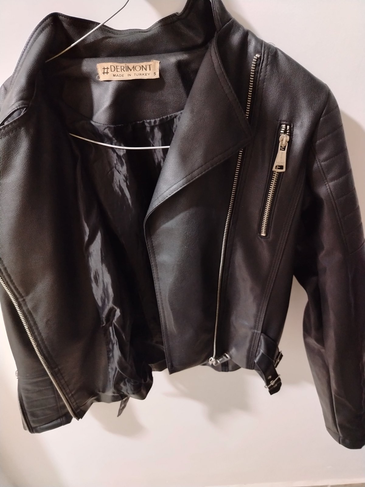Veste cuire 
