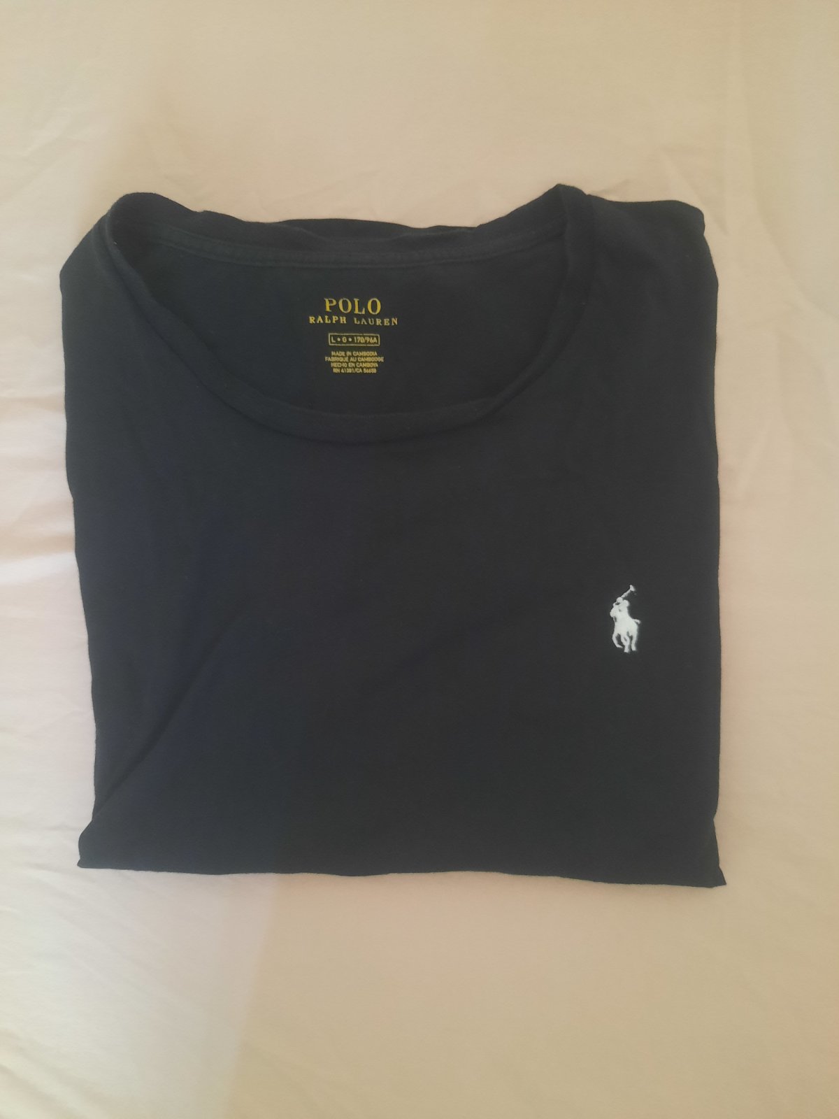 T-shirt Polo Ralph Lauren noir - Taille L