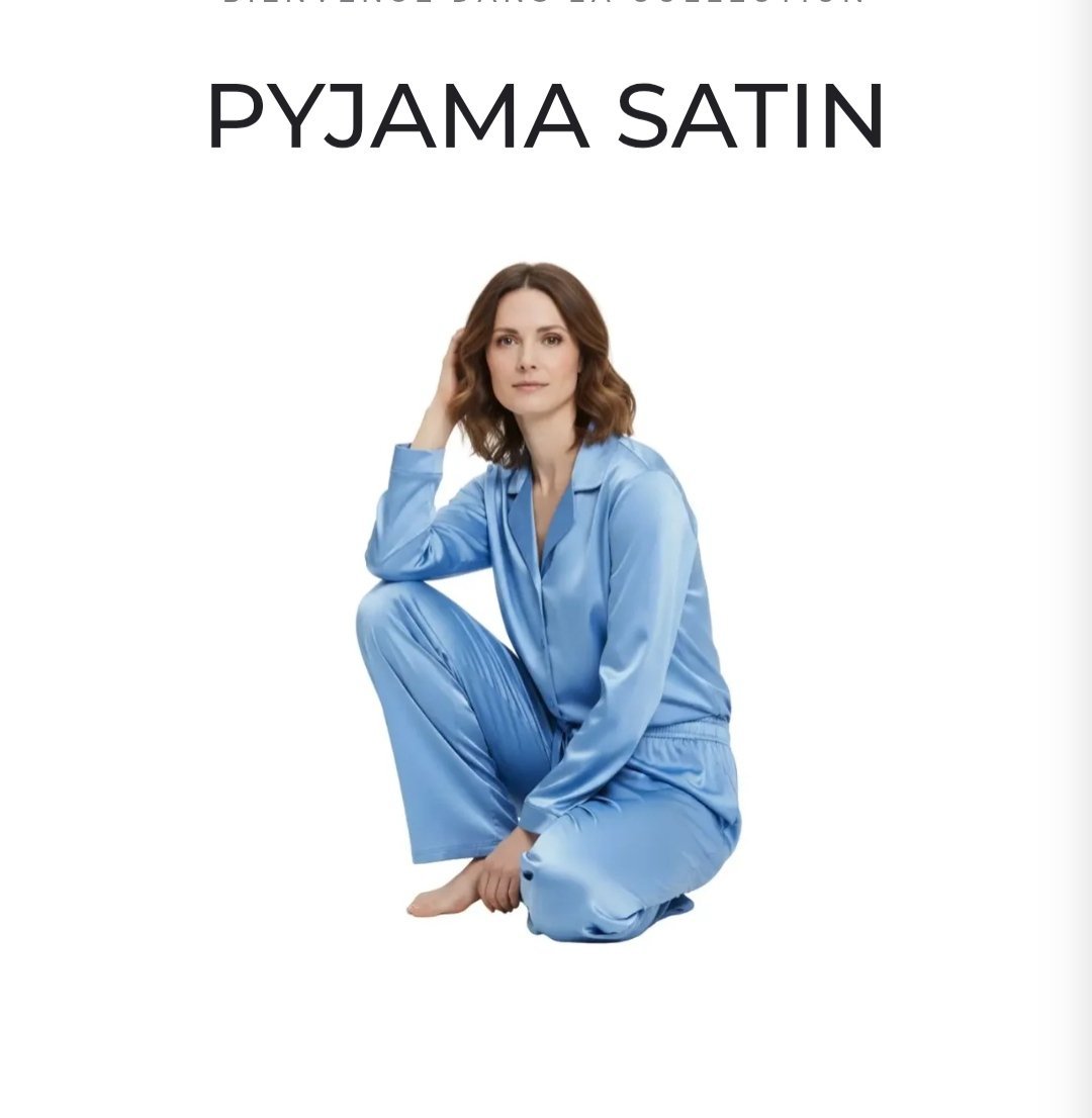 Pyjama satiné marque chuchotements 