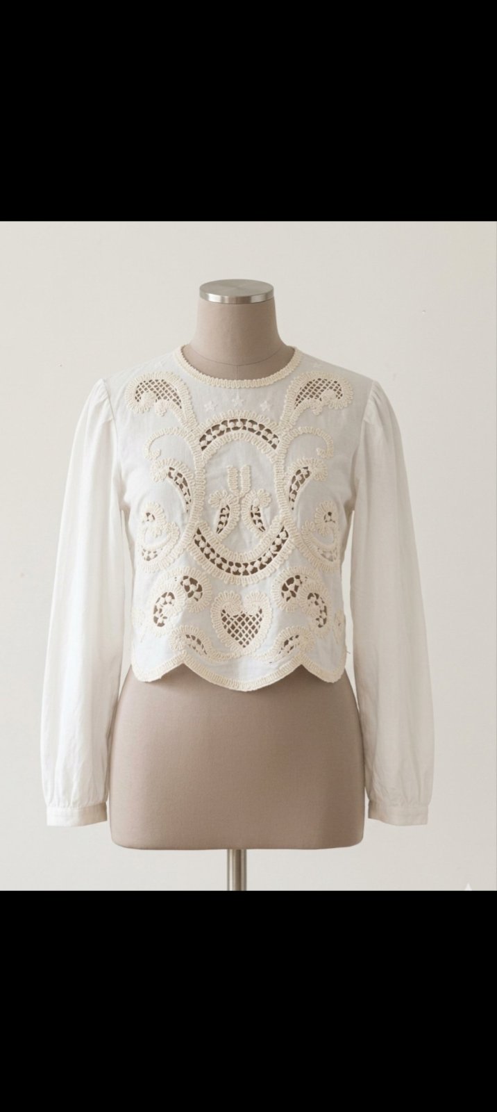 Blouse Mango CARI  bohème chic , taille M état neuf 