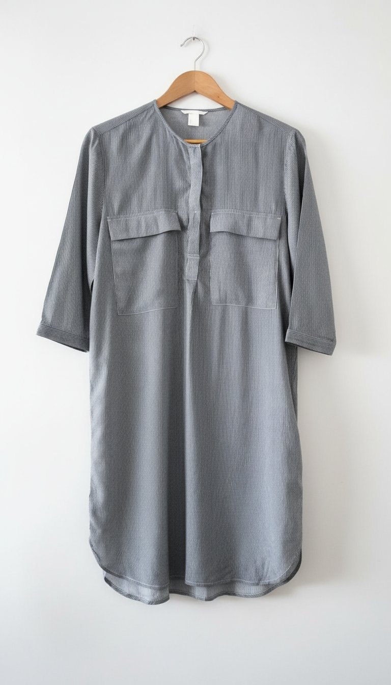 Robe tunique H&M à rayures , taille 38 , état neuf 