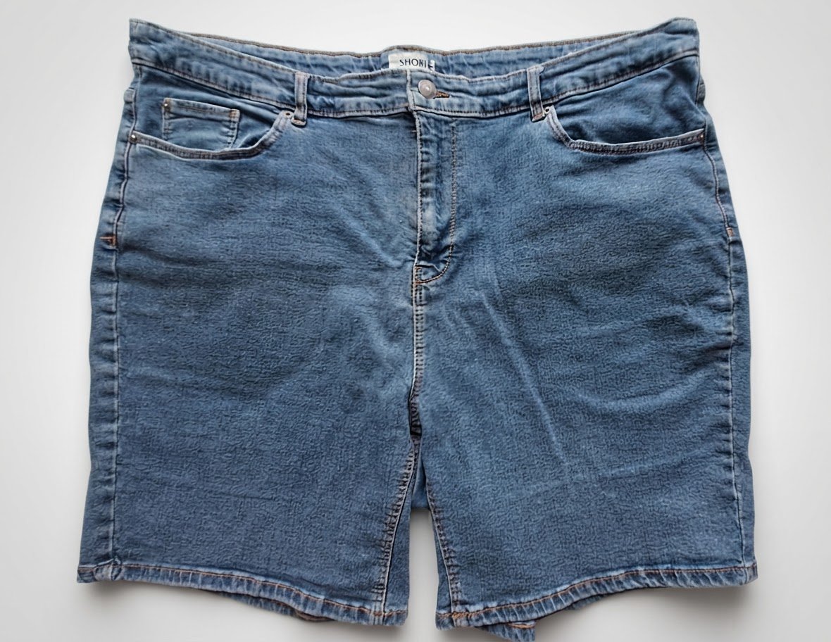 Short jeans genre bermuda taille 50 kiabi