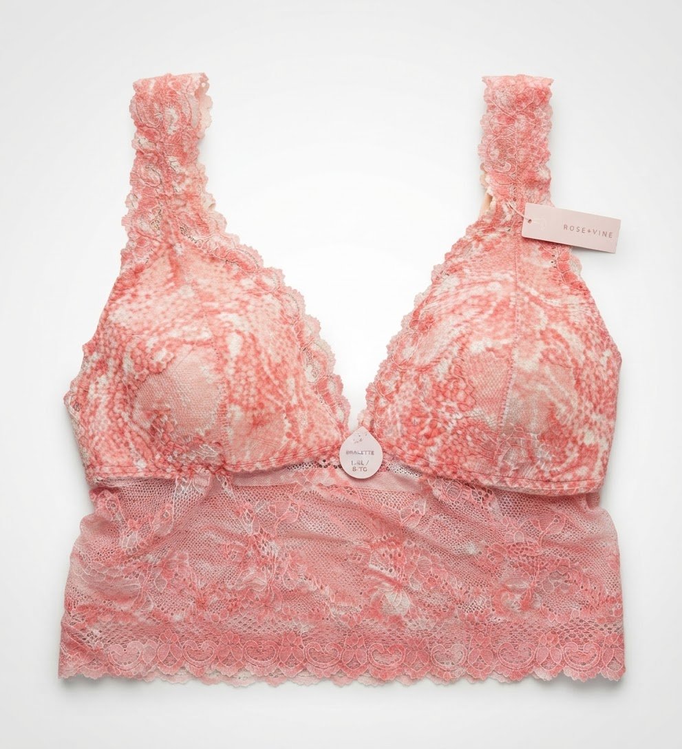 Soutien gorge dentelle rembourré L-XL 