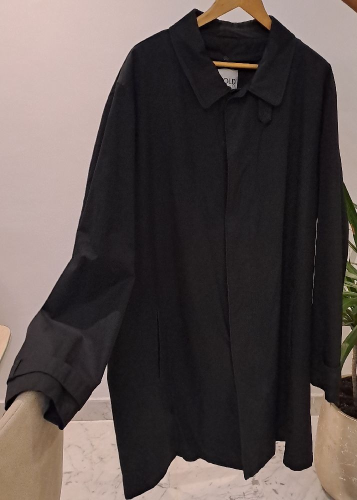Trench-coat KOLD doublé noir pour homme 