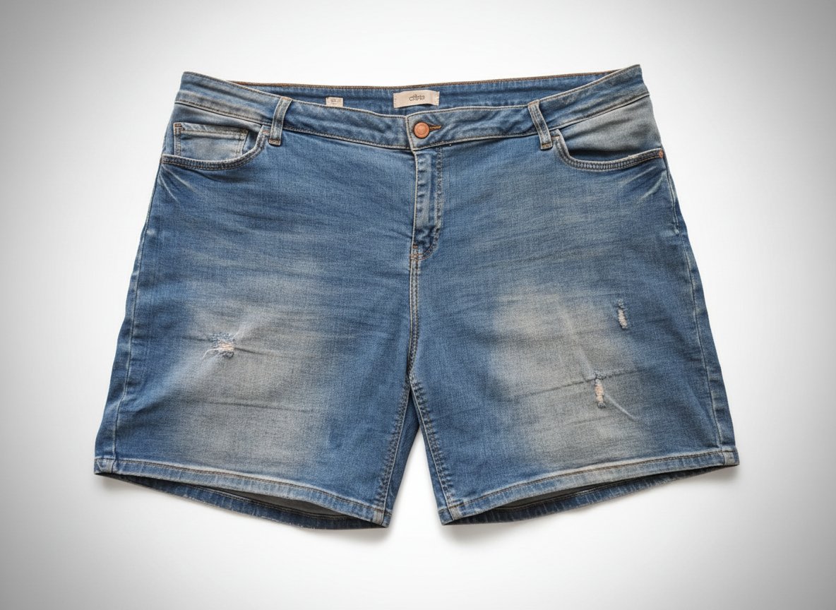 Short jeans taille 48 Français, 52 Italien, de la marque Oltre en très bon état 