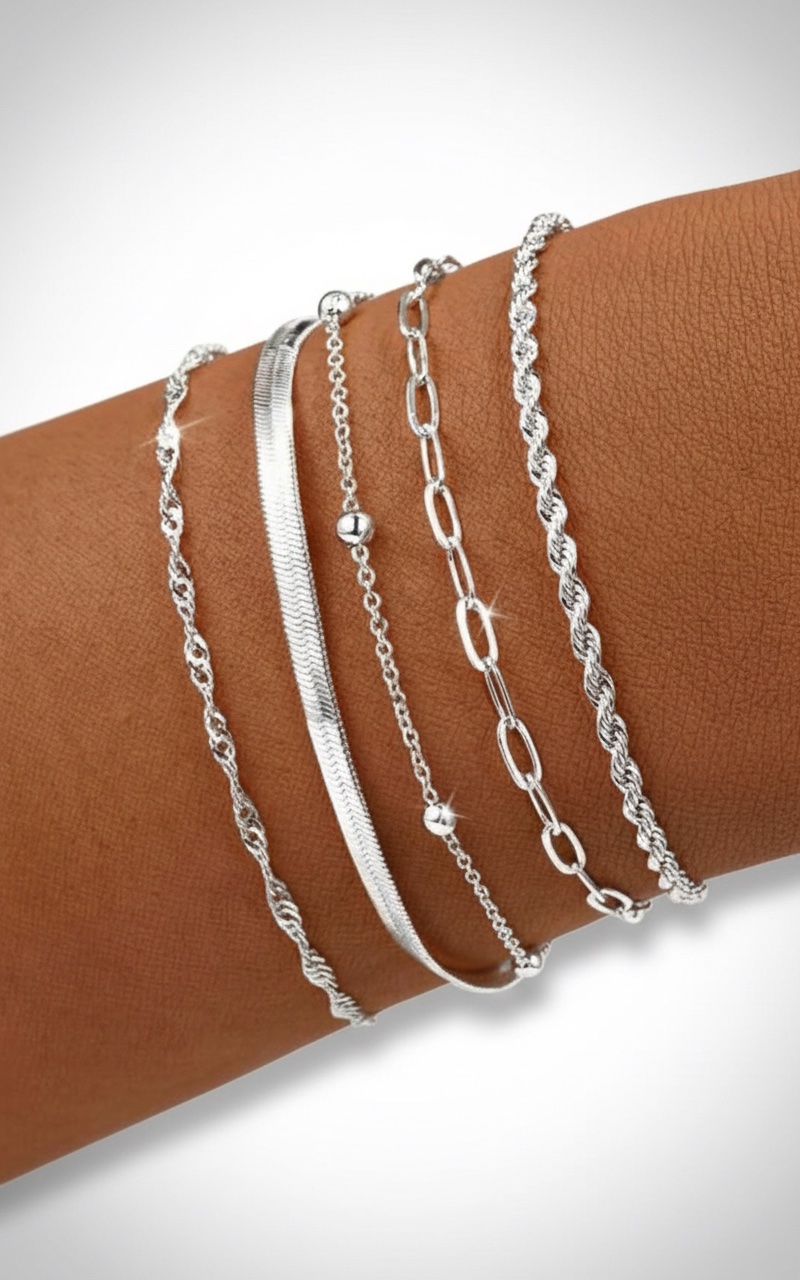 5pcs New Stainless Steel 