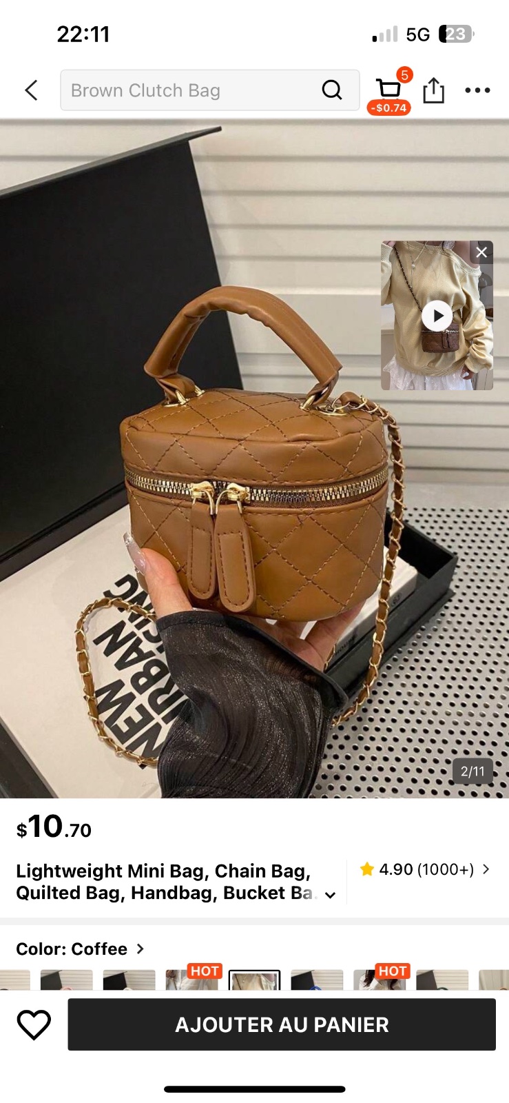 Mini bag/ handbag / sac