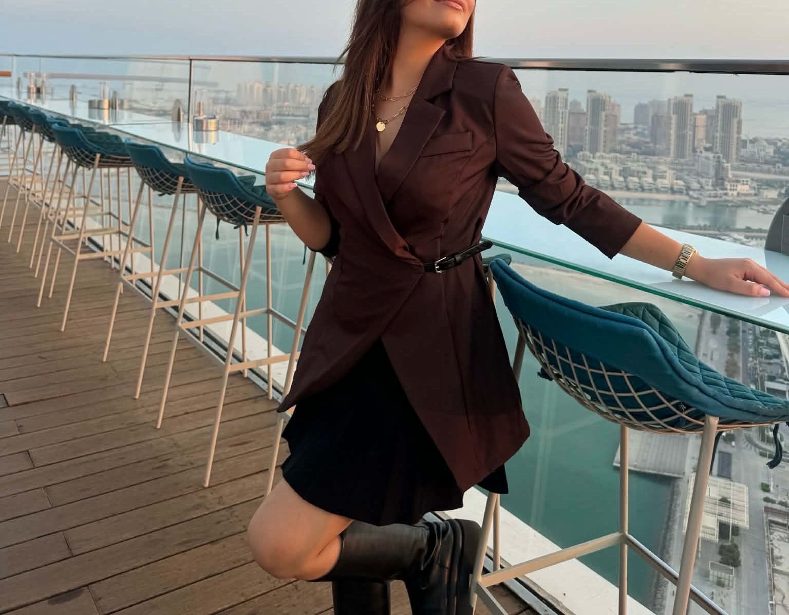 Blazer marron taille 36/38