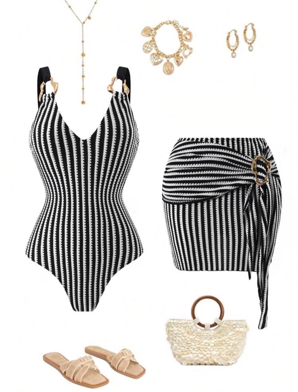 Maillot avec jupe 