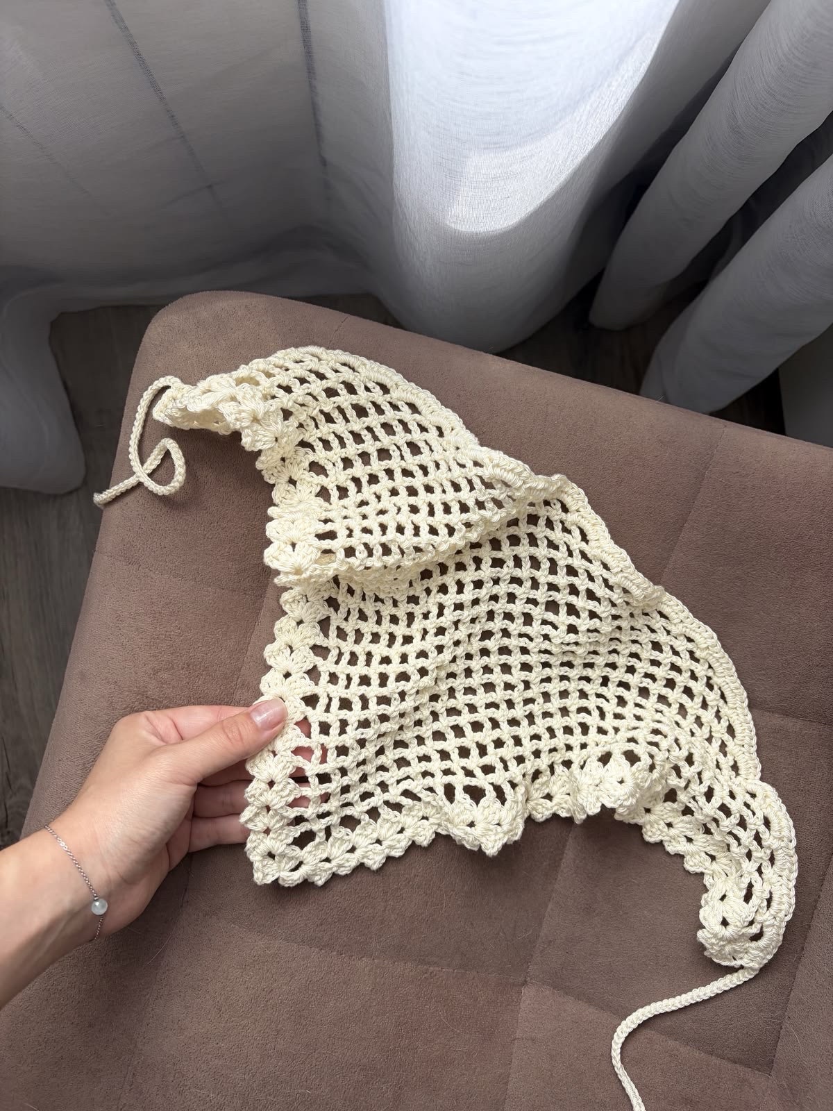 Bandana en crochet HANDMADE