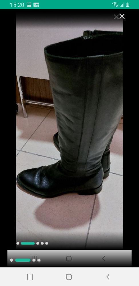 Botte toscani en cuir