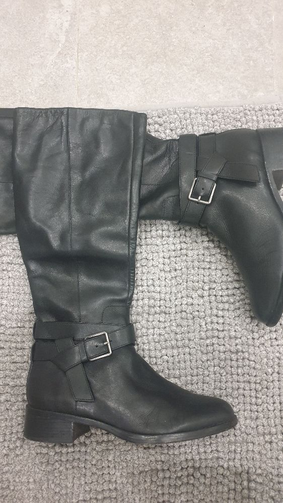 botte en cuir