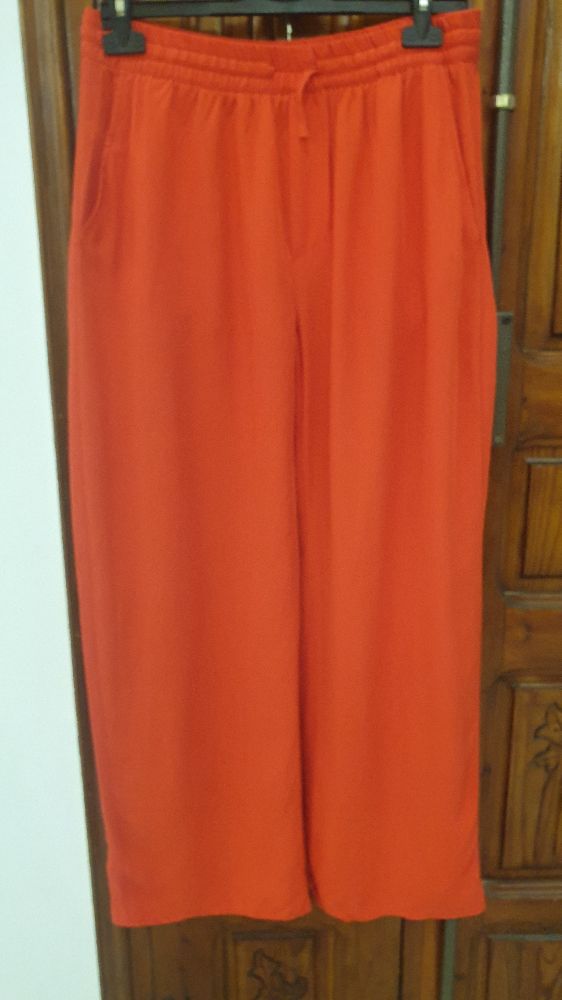 Pantalon large zara