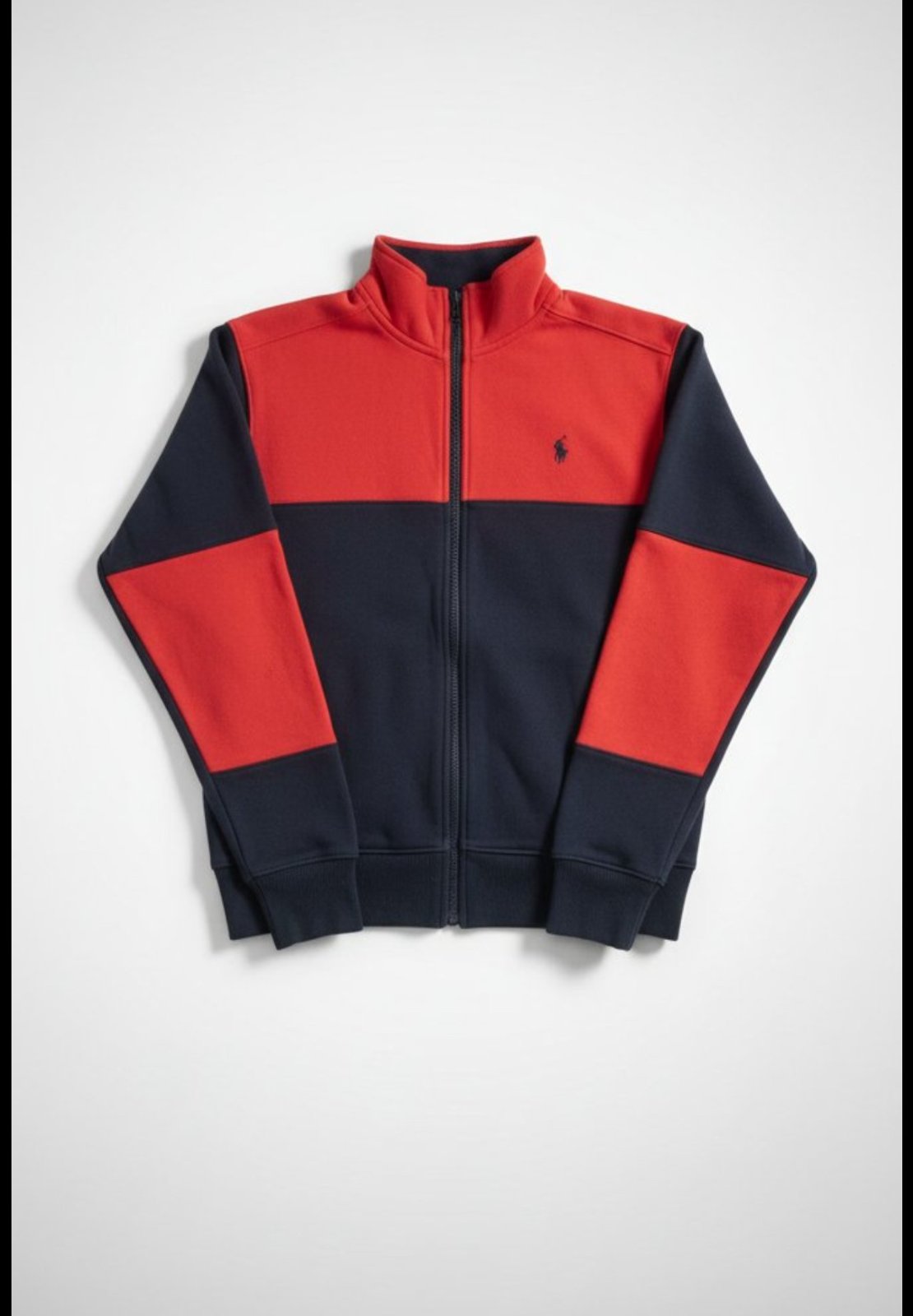   Veste Polo Ralph Lauren Performance pour homme, rouge et noire. 