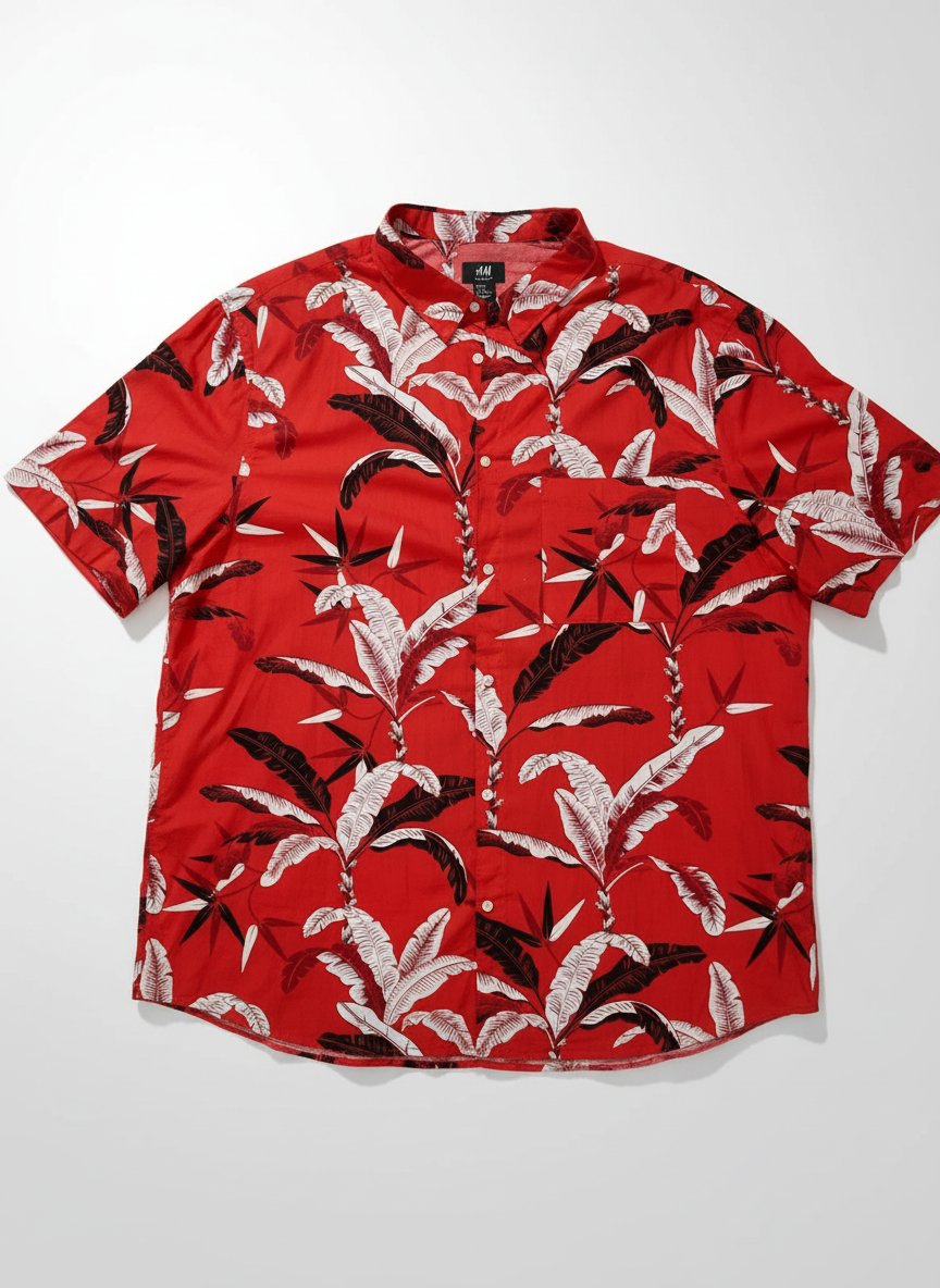 Chemise H&M à Motifs Tropicaux