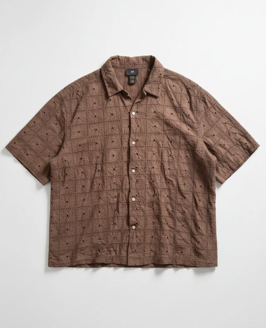 Chemise en Broderie Anglaise H&M (XXL) 🤎