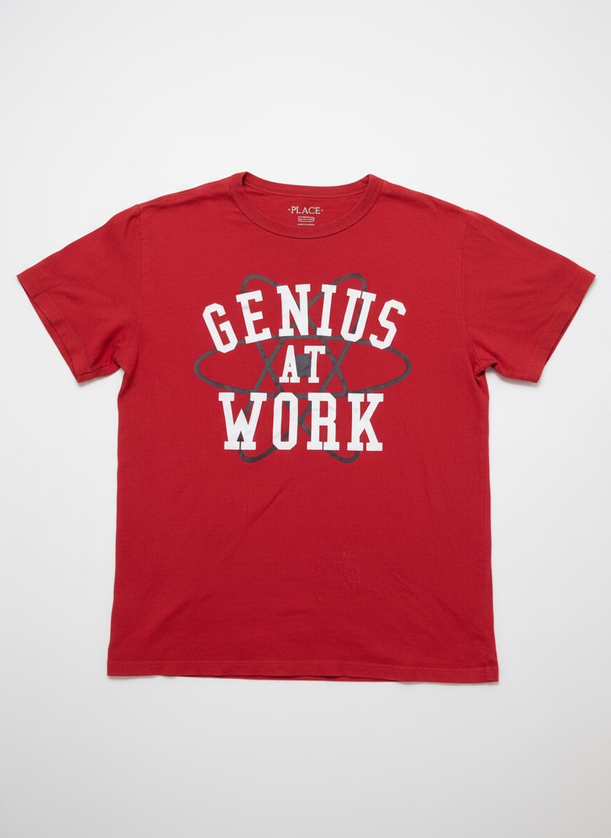 T-shirt "Genius at Work"