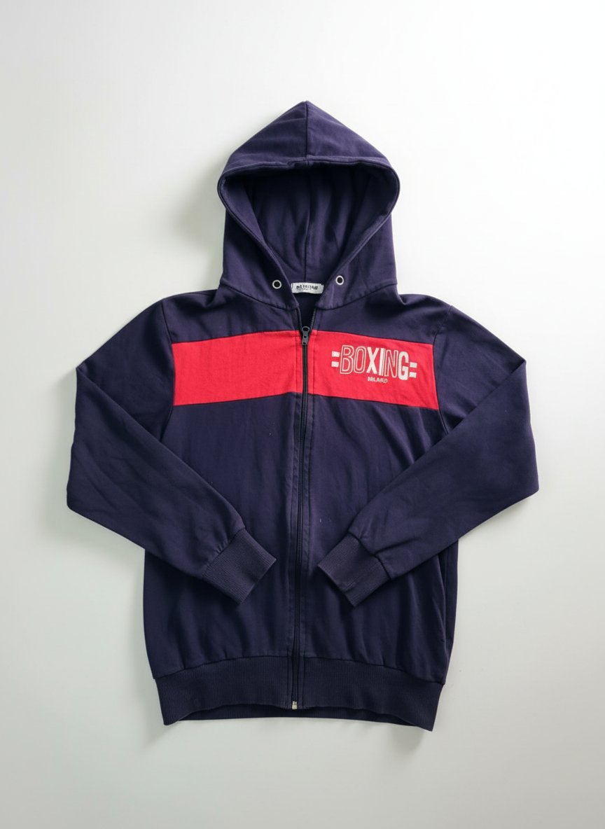 🇮🇹Veste Zippée à Capuche Boxing Milano