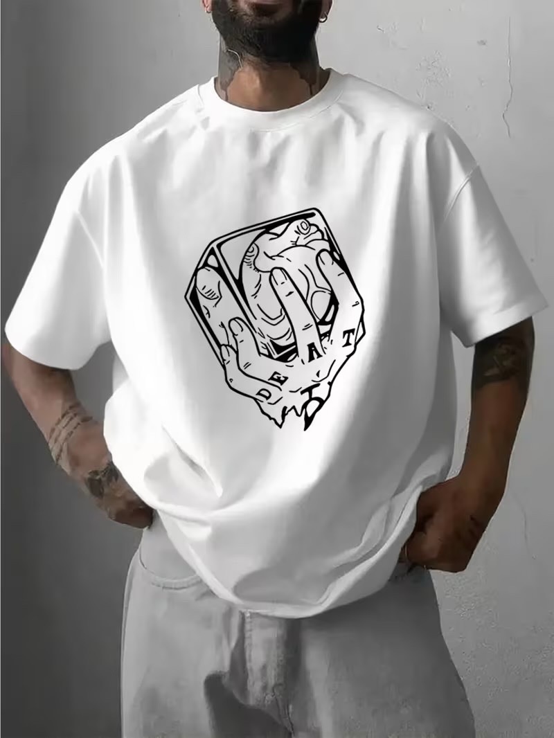 👕 T-shirt Blanc Anime One Piece – Trafalgar Law