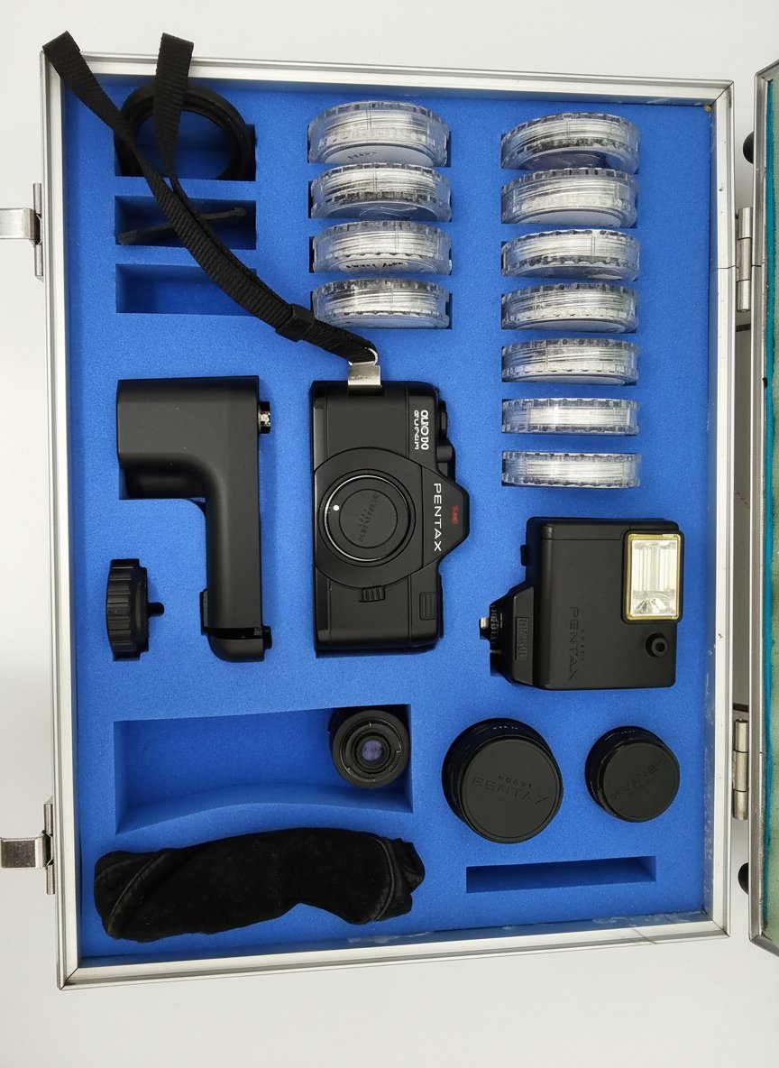 Vintage Pentax Auto 110 Super SLR system