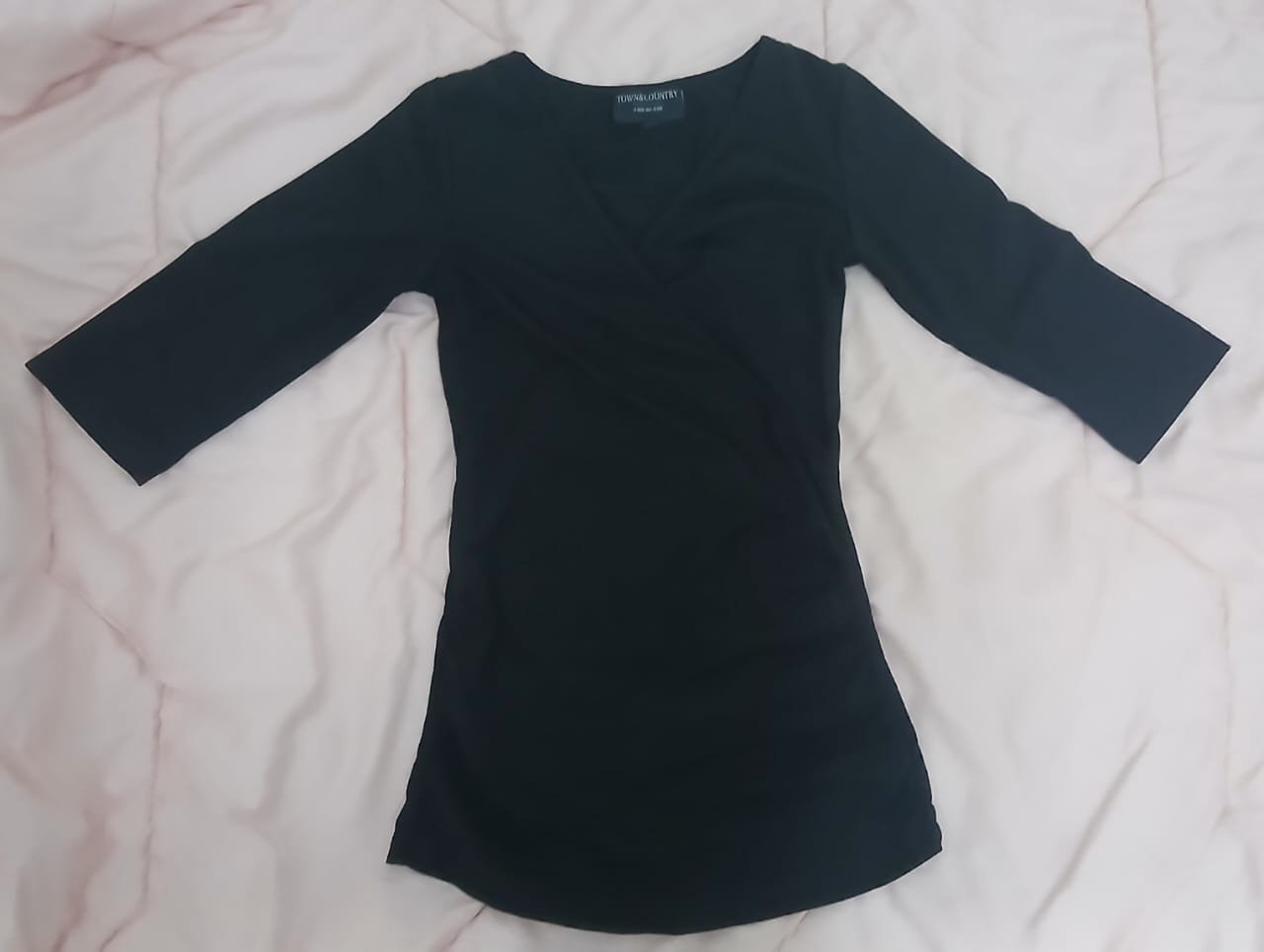 V cut shirt