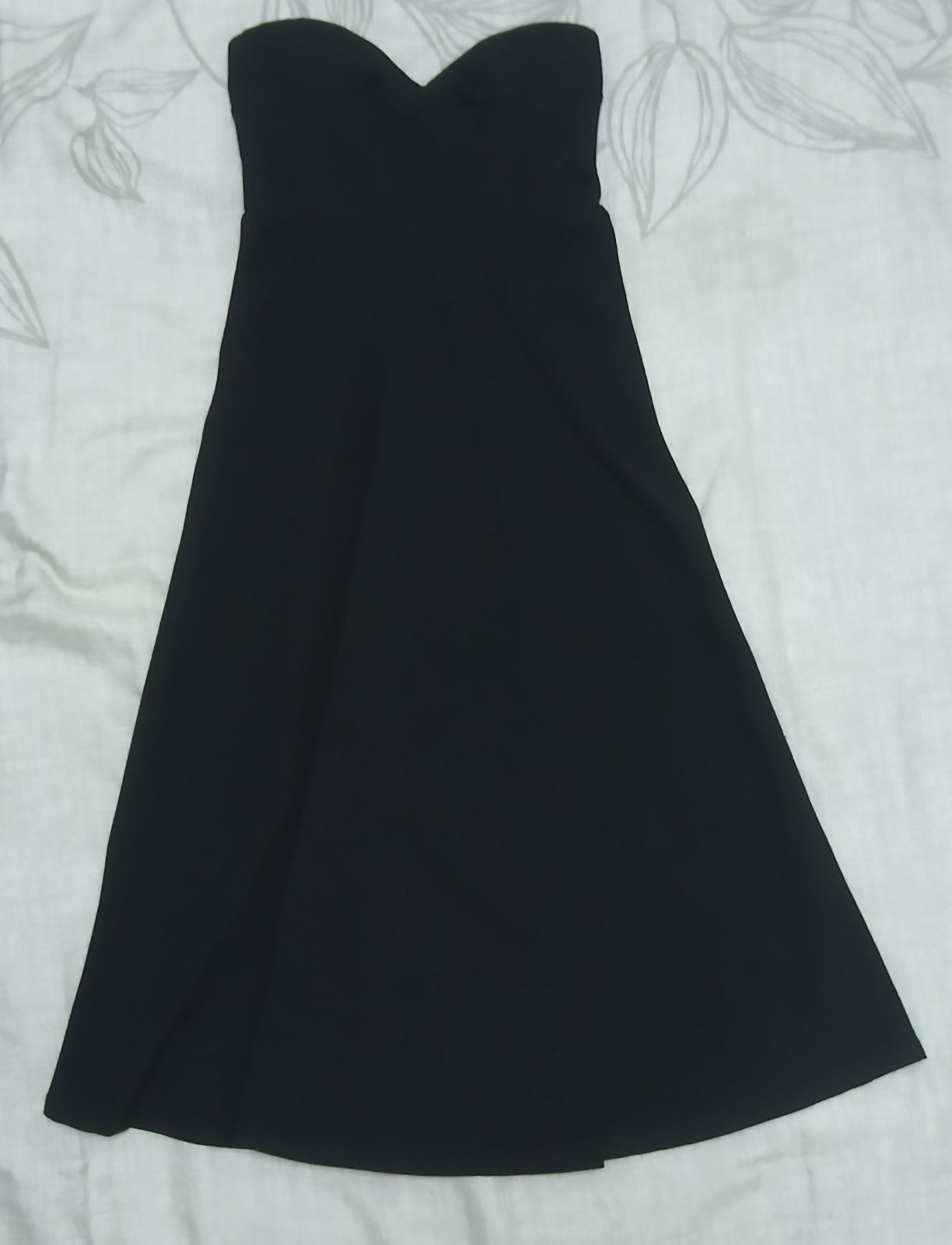 Strepless maxi dress
