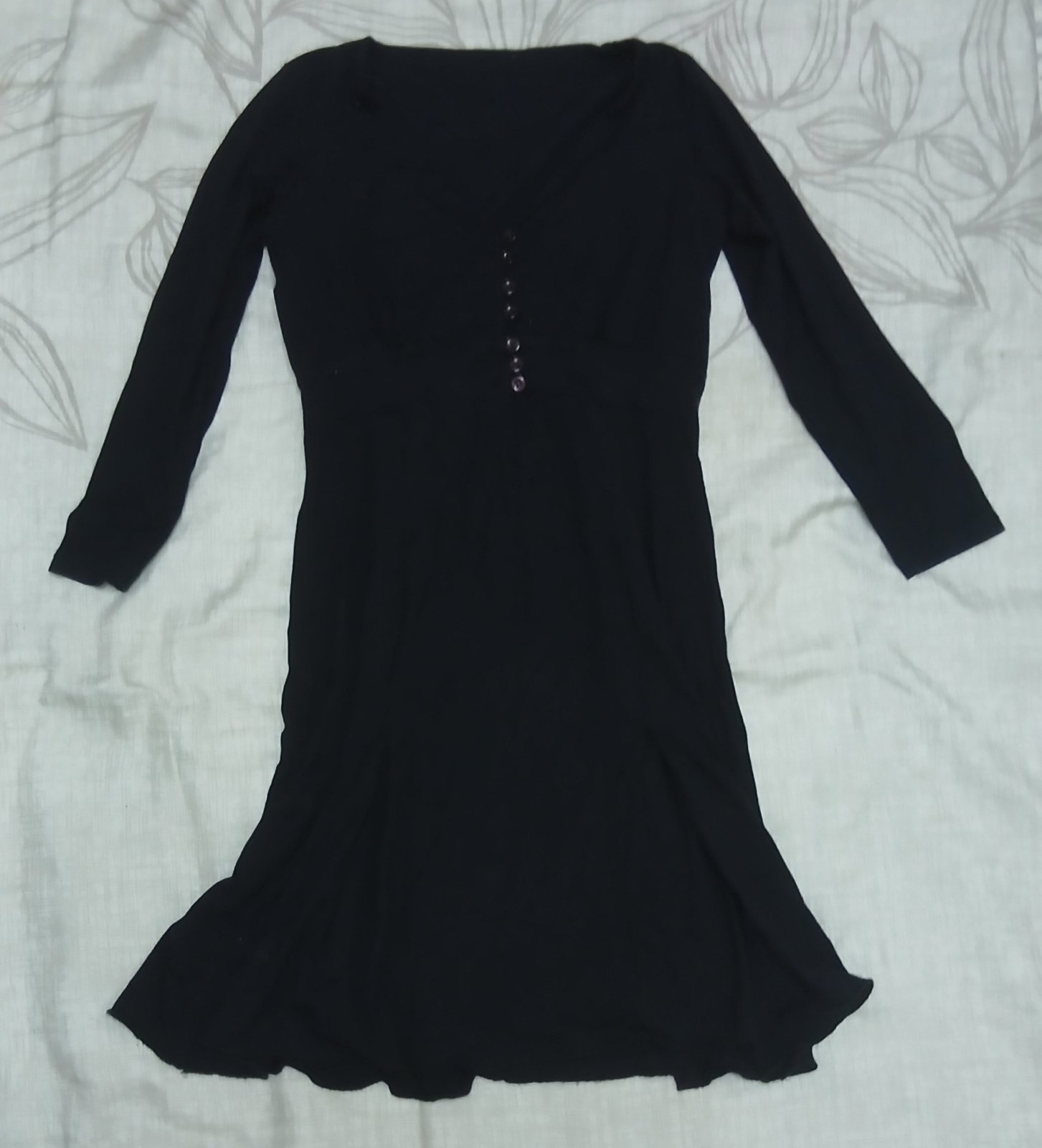 Midi black dress