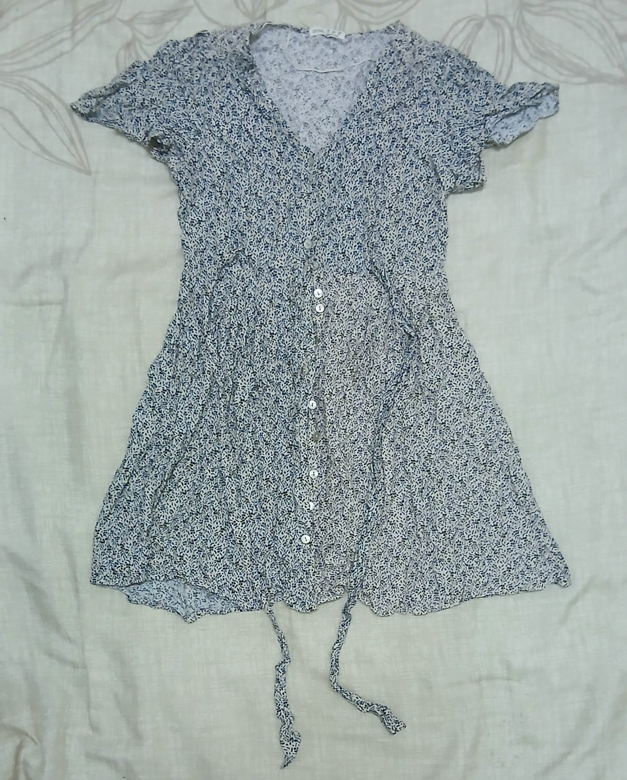 Floral mini sundress 