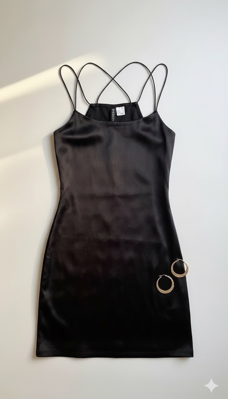 Robe noire H&M taille 36 – état très bon