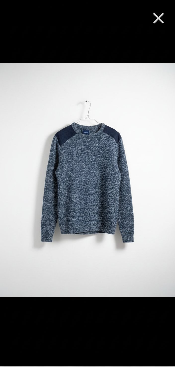 Pull bleu