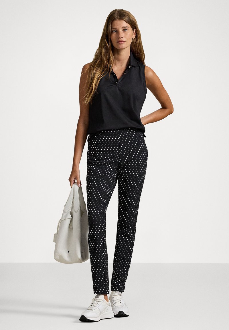 Élégant pantalon chino Lauren Ralph Lauren à pois