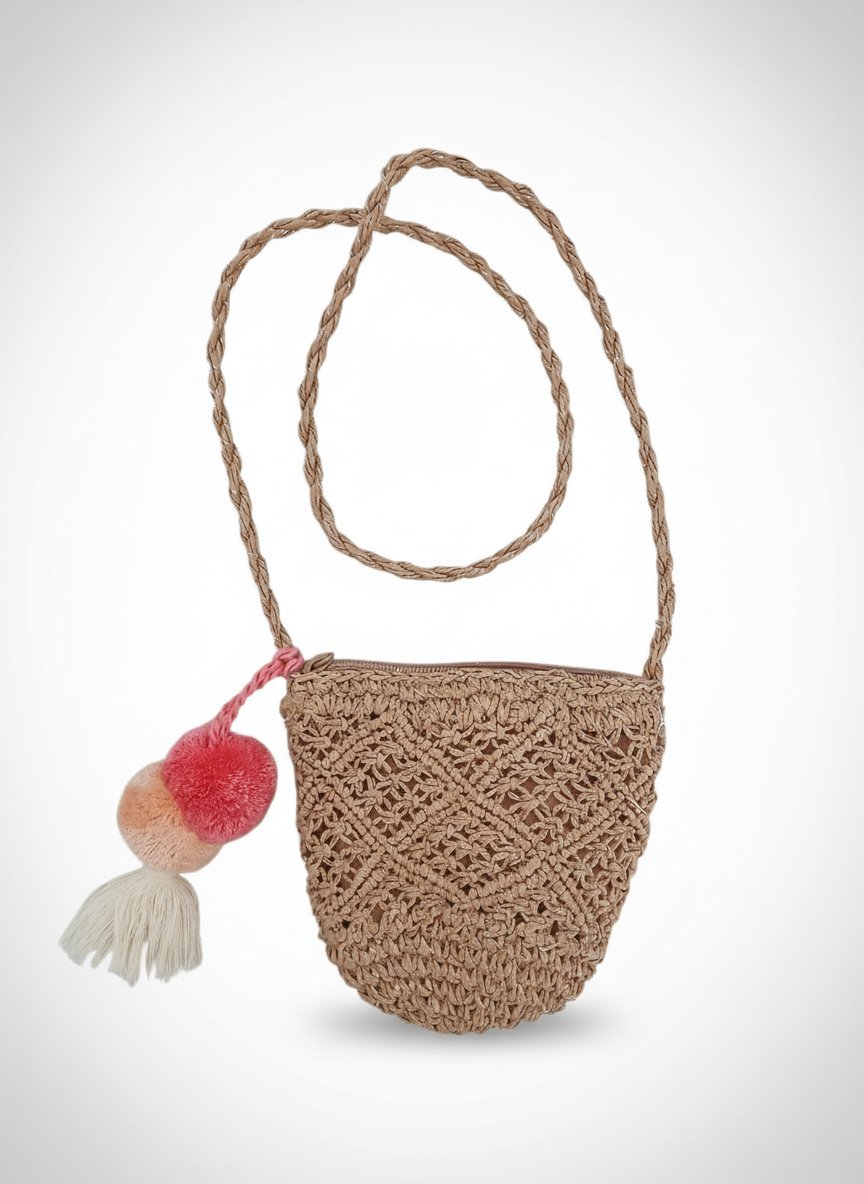 Sac bandoulière en crochet ZARA