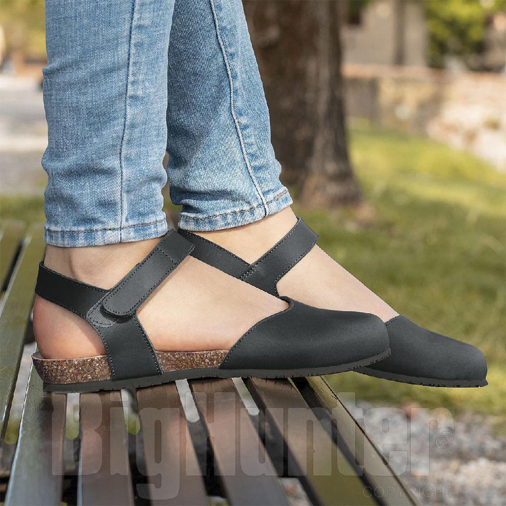Sandales noir très chic