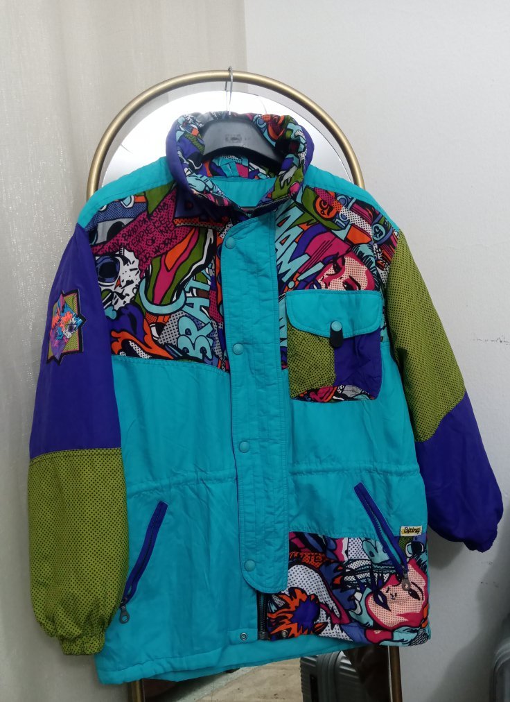 Veste style Pop Art unisexe 