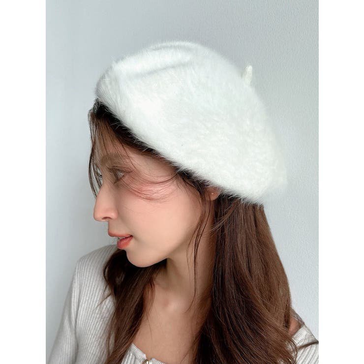 Wool Knit Beret 