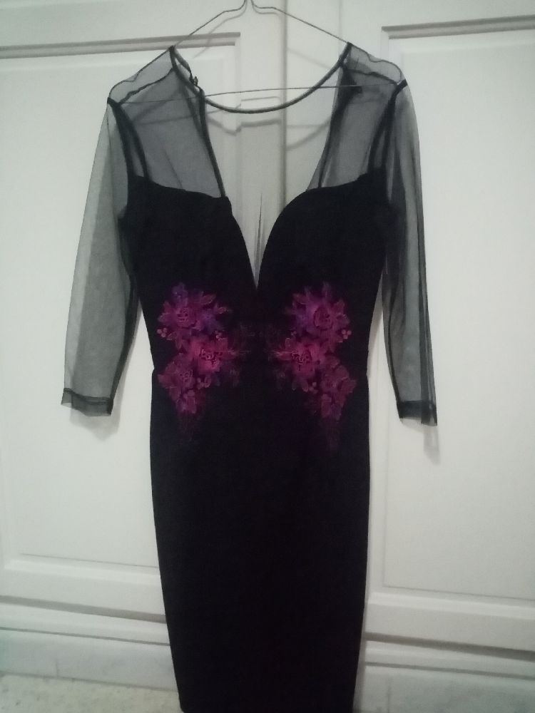 Robe soirée noire 