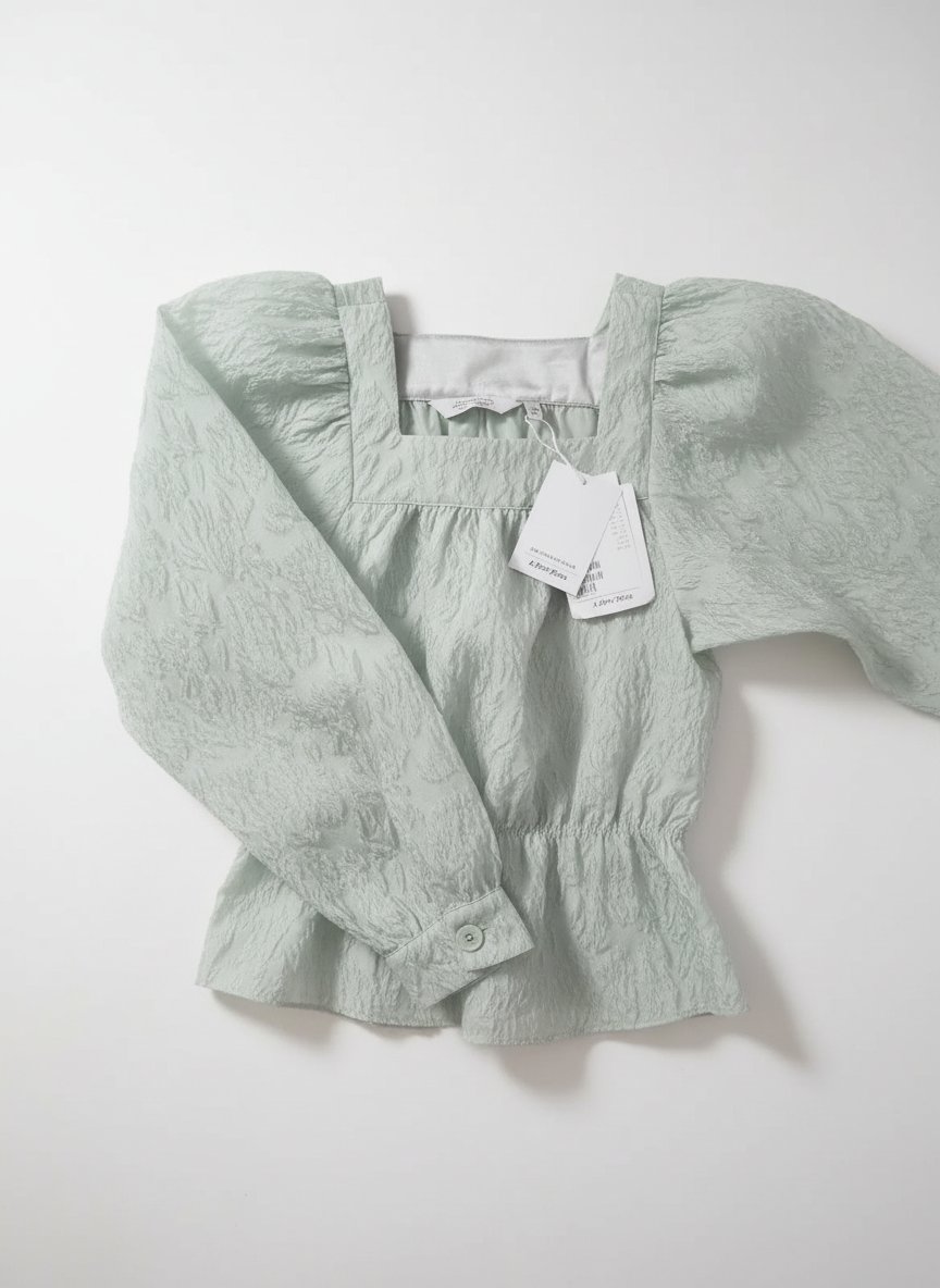 Chemise vert pastel 💚 