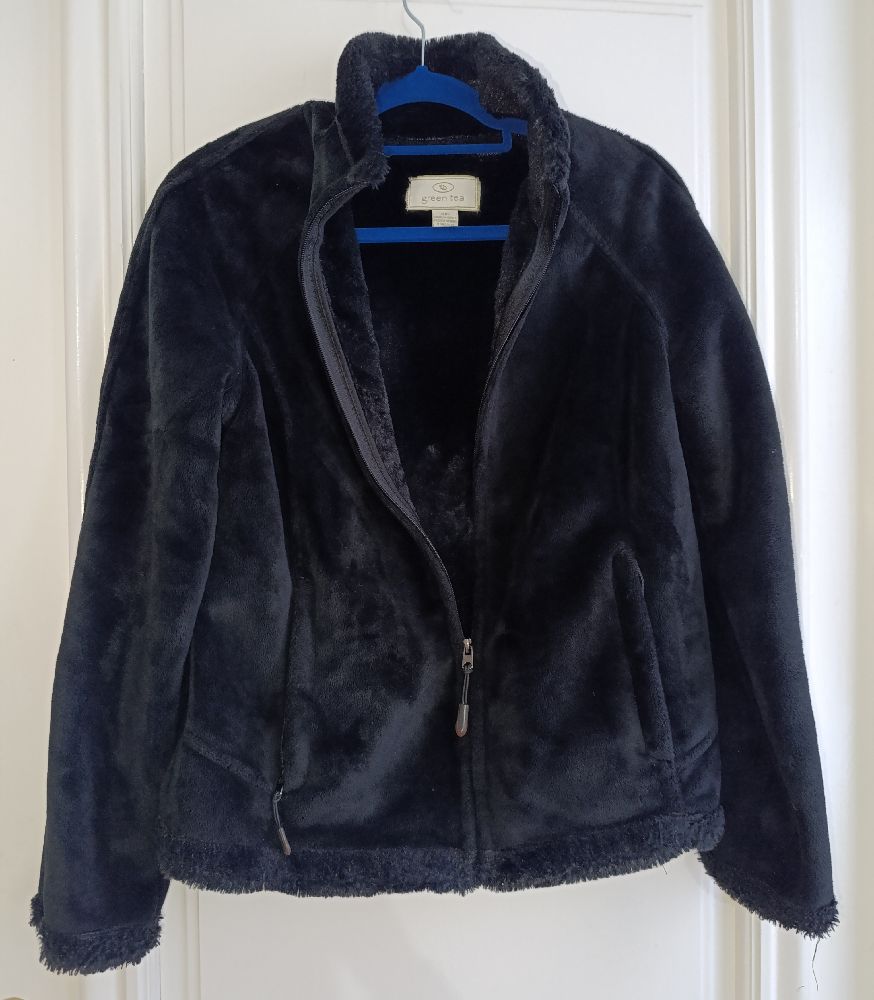 Veste fausse forrure 