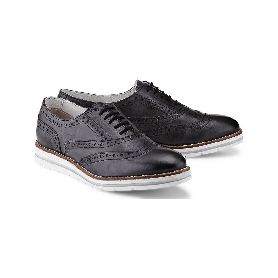 Derbie cuir